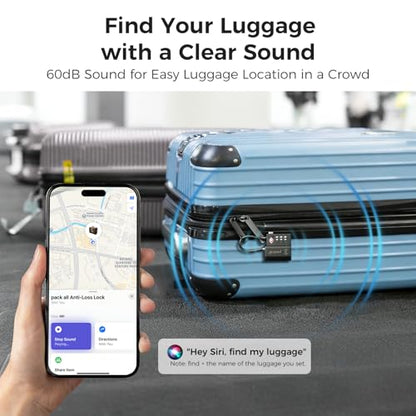 pack all Anti-Lost Tracking Luggage Lock, Smart TSA-Approved Cable Lock | Compatible Only with iOS, USB-C Rechargeable, Resettable 3-Digit Code, Clear Number Dials, Flexible Cable, 2 Pack - style: 2-Pack