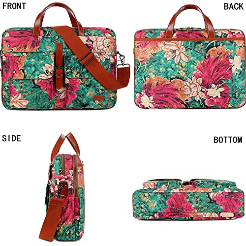 Baosha Multicoloured 17inch Laptop Computer Bag Messenger Bag Briefcase for Women BC-07 - color: Bs