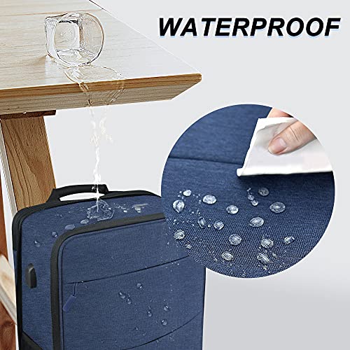 Slim & Expandable Laptop Backpack 15 15.6 16 Inch Case, Water Resistant Travel Backpack Compatible with MacBook Pro/Neo 16" 15", Dell XPS 15 16 and Most 15" 15.6" 16" Notebooks，B01L01 - color: B01l01, size: 15"-16"