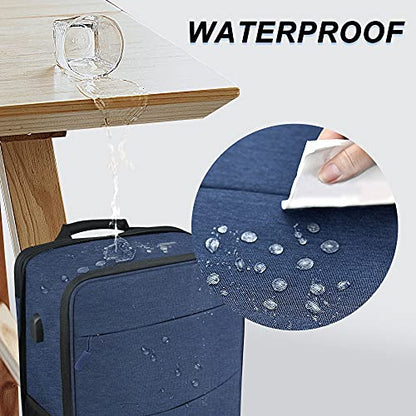 Slim & Expandable Laptop Backpack 15 15.6 16 Inch Case, Water Resistant Travel Backpack Compatible with MacBook Pro/Neo 16" 15", Dell XPS 15 16 and Most 15" 15.6" 16" Notebooks，B01L01 - color: B01l01, size: 15"-16"