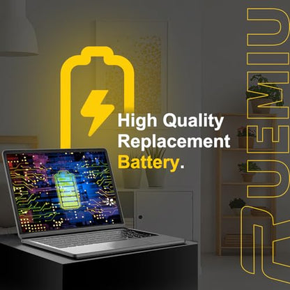 61WH 807956-001 HS03 Laptop Battery Replacement for HP HS04 807957-001 807612-421 HSTNN-LB6U HSTNN-DB7I Spare TPN-I120 240 245 246 250 256 G4/G5 AY039WM 15-AY009DX High Capacity - size: HS04 10.75*0.8*0.75inch