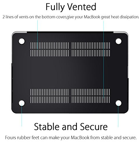 UESWILL Creative Design Smooth Hard Shell Case Compatible with MacBook Pro (Retina, 13 inch, Early 2015/2014/2013/Late 2012), Model A1502/A1425, NO CD ROM, Bulb - color: Pattern: Bulb, size: MacBook Pro 13" Retina A1502/A1425