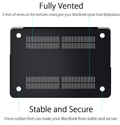 UESWILL Creative Design Smooth Hard Shell Case Compatible with MacBook Pro (Retina, 13 inch, Early 2015/2014/2013/Late 2012), Model A1502/A1425, NO CD ROM, Bulb - color: Pattern: Bulb, size: MacBook Pro 13" Retina A1502/A1425