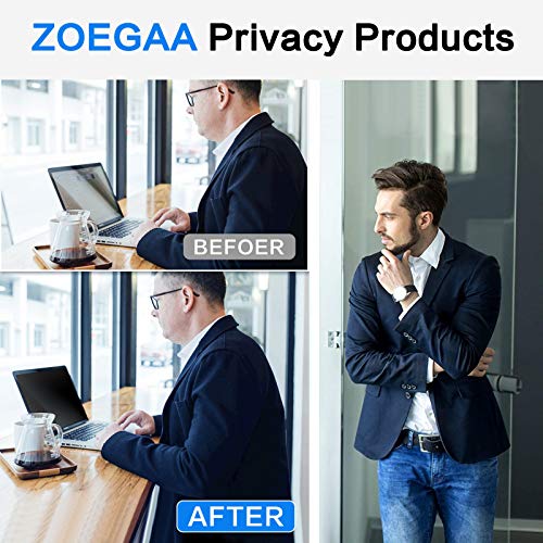ZOEGAA 12.1 Inch Laptop Privacy Screen Protector, for 12.1 inch 16:9 Aspect Ratio 10.55"x5.94", Laptop Screen Privacy Shield and Anti Blue Light Anti Glare Screen Protector - size: 12.1 inch Computer with 16:9 Aspect Ratio