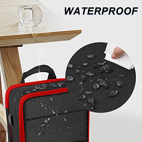 Slim & Expandable Laptop Backpack 15 15.6 16 Inch Case, Water Resistant Travel Backpack Compatible with MacBook Pro/Neo 16" 15", Dell XPS 15 16 and Most 15" 15.6" 16" Notebooks，B01RD01 - color: B01rd01, size: 15"-16"