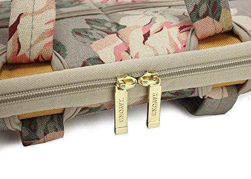 White Rose Patten water resistant Laptop Shoulder Messenger Bag Case Sleeve for 14 Inch 14.1 Inch Laptop,Laptop Briefcase - color: White Rose, size: 14-14.1 Inch