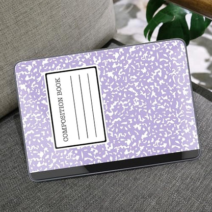 MEEgoodo Printed Case for New MacBook Neo 13 inch 2026 Release(Fit Model A3404), Laptop Hard Shell Cases with Keyboard Skin & Screen Protector & Webcam Covers, Composition Book Purple - color: Composition Book Purple