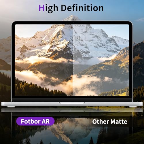 Fotbor 2 Pack for 2026 MacBook Neo 13-Inch Anti Reflective Screen Protector, Anti Blue Light PET Screen Protector Ultra Clear for Macbook Neo 13 Inch