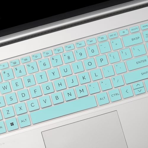 Keyboard Cover for HP 250 255 G10 15.6", HP Laptop 15.6" 15-fc 15-fd Series 15t-fd100 15z-fc000 15-fc0025dx 15-fc0245dx 15-fc0093dx 15-fd0023dx 15-fd0005dx 15-fd0883nr 15-fd0083wm 15-fd0083wm fd0127dx - color: Hotblue