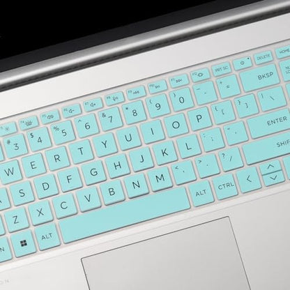 Keyboard Cover for HP 250 255 G10 15.6", HP Laptop 15.6" 15-fc 15-fd Series 15t-fd100 15z-fc000 15-fc0025dx 15-fc0245dx 15-fc0093dx 15-fd0023dx 15-fd0005dx 15-fd0883nr 15-fd0083wm 15-fd0083wm fd0127dx - color: Hotblue