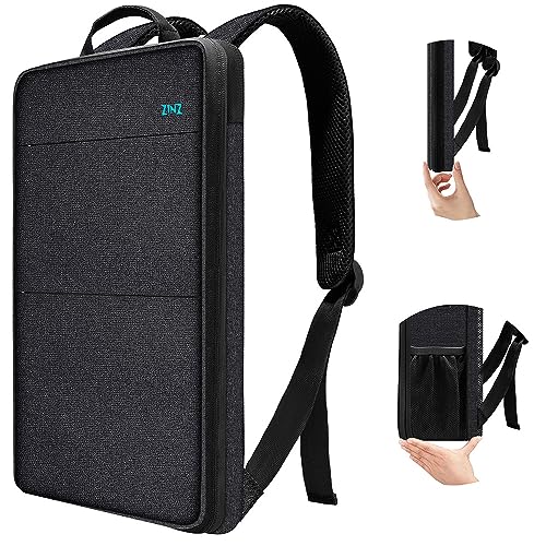 Slim & Expandable Laptop Backpack Water Resistant Backpack Travel Backpack Compatible with MacBook Air/Pro/Neo 13-14 inch, XPS 13/14, Surface 13.5" and Most 13-14 Notebooks，B01K01 - color: B01k01, size: 13"-14"