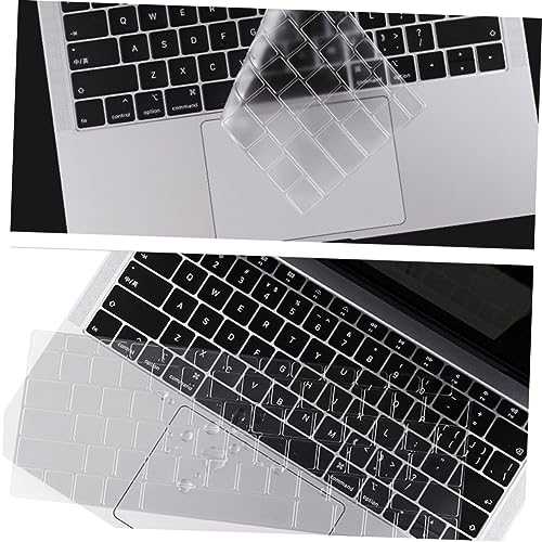 TPU Keyboard Skin Transparent Protective Film Compatible with Ultra-Thin Keyboard Cover Against Dust Spills