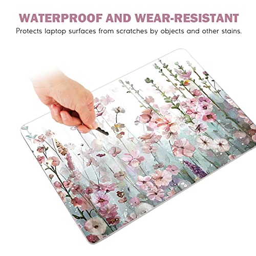 DINKY Laptop Skin Sticker Decal, 12" 13" 13.3" 14" 15" 15.4" 15.6 inch Laptop Universal Reusable Vinyl Skin Stickers Cover Art Decal Notebook PC Personalized Protector-Wildwill Flora - color: Wildwill Flora