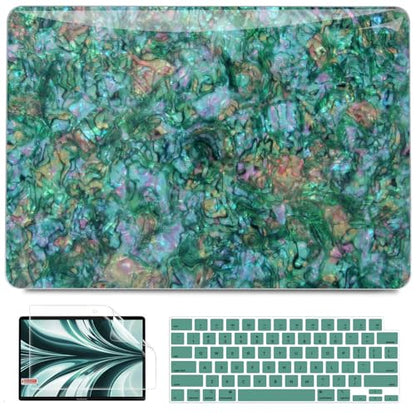 B BELK Compatible with MacBook Air 13 inch Case M5 2026 2025 2024-2022 M4 M3 M2 A3449 A3240 A3113 A2681, Plastic Hard Shell+Keyboard Cover+Screen Protector for MacBook Air 13.6 inch Case, Shiny Green - color: Shiny Green Pearl