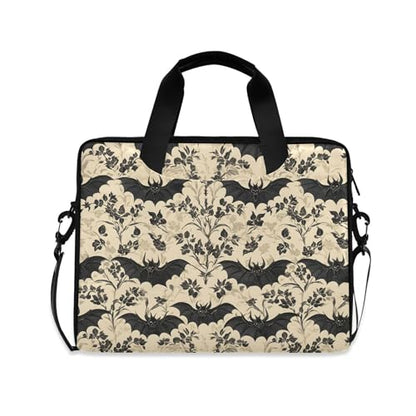 MNSRUU Laptop Bag for 15.6 inch Black Gothic Bats - color: Bat I13854