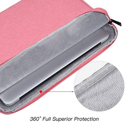 14 Inch Laptop Sleeve Computer Bag for Dell Latitude/Inspiron/Dell 14 Plus, Lenovo Ideapad 3, ASUS Chromebook VivoBook14 Inch Case, Pink - color: Pink, size: 14 Inch