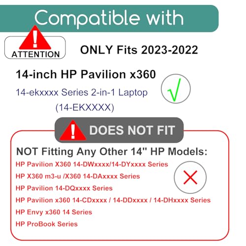 KEANBOLL 3 Pack ‎Designed for HP Pavilion x360 2-in-1 14“ Laptop Screen Protector (14 Inch / 14-ek Series), Anti Glare and Anti Fingerprint (Matte) Shield - (N/A: HP Envy x360 14 2-in-1)