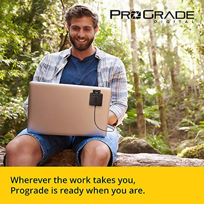 CFast and SD UHS-II Dual-Slot Memory Card Reader by ProGrade Digital | USB 3.2 Gen 2 for Professional Filmmakers, Photographers & Content Creators
