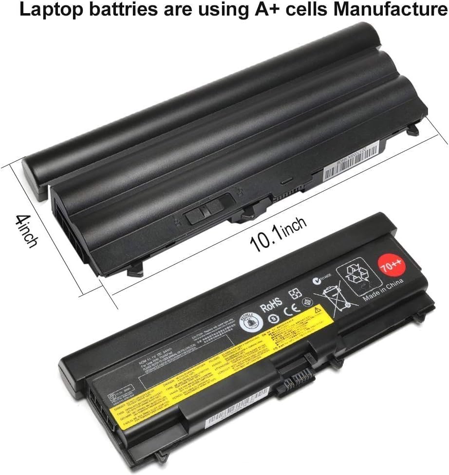 LQM 11.1V 94Wh/8.4Ah Laptop Battery for Lenovo ThinkPad | Compatible with Lenovo ThinkPad L410 L420 L421 L520 L530 T410 T410I T420 T420I W510 W520 W530 45N1001 45N1011 - color: T430h