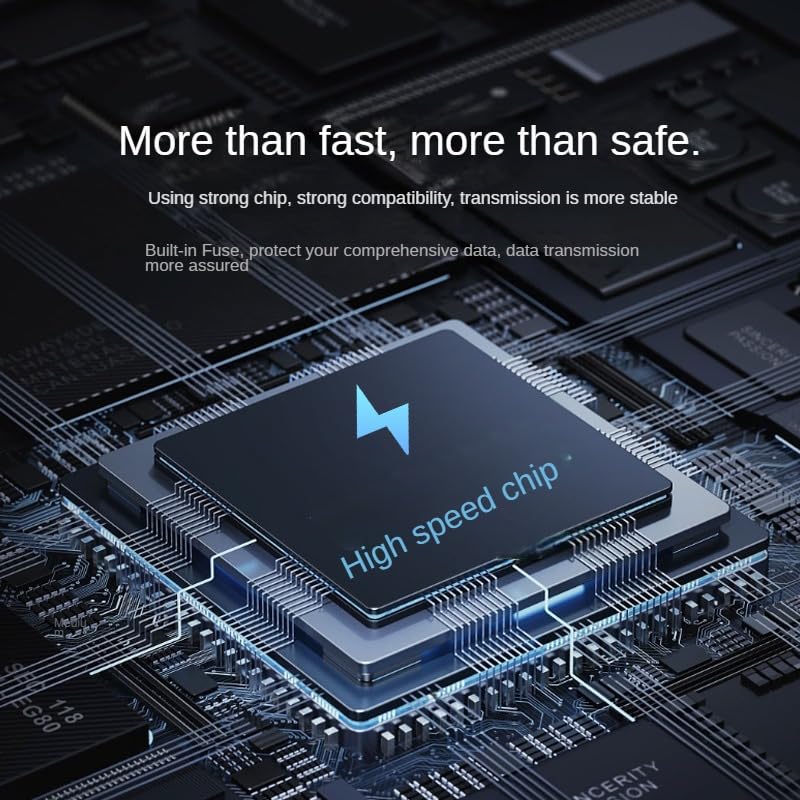 High-Speed 8-in-1 USB 3.0/USB-C OTG Card Reader - 104MB/s CF/SD/TF/MS Adapter with Dual Ports & LED | Mac/PC/Android