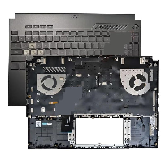 for ASUS for TUF for Gaming F15 A15 FX507 FX517 FA507 Laptop Palmrest Upper Cover Case(RU RGB Backlit) - color: RU RGB backlit