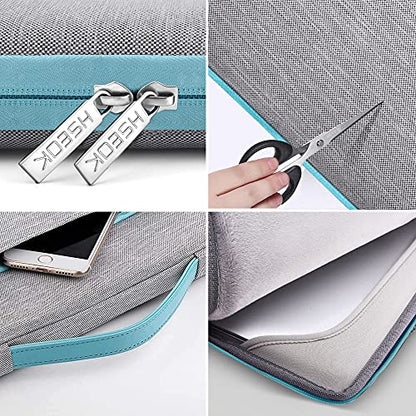 Hseok Laptop Sleeve 13-14 Inch Case Briefcase Compatible with MacBook Neo Pro 14 M5/M4/M3/M2/M1, All Models 13.3 Mac Air/Pro, XPS 13 14, Most Popular 13"-14" Notebooks,L01G04 - color: L01G04, size: 13"-14"