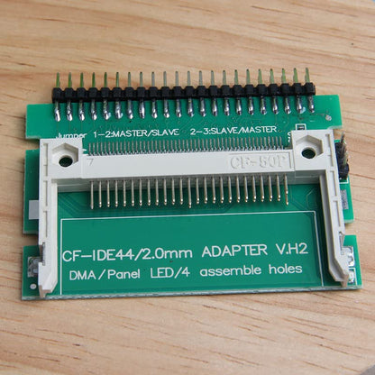 Acxico 2 Pcs CF Card Compact Flash Card to 2.5" IDE 44Pins ATA Converter Adapter for Laptop