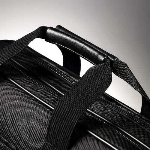 Samsonite Classic Multi Gusset Toploader Briefcase, Black, Triple Gusset 15.6-Inch