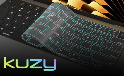 Mint Premium MacBook Pro Keyboard Cover 14"/16" 2026-2023 M5-M1 Pro/Max - MacBook Air 13"/15" Keyboard Cover - A3240 A3241 A3401 A3403 A3114 A3113 - US Layout TPU, Mint - color: Mint
