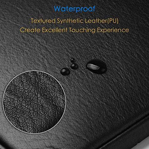 CCPK Laptop Sleeve Case for Apple New MacBook Air M5 15 inch A3448 2026 M4 A3241 2025 M3 A3114 2024 M2 A2941 2023 15.3 Inch Mac Book Pro TouchBar A1707 A1990 15.4-inch 2019 Bag Cover PU Leather Black - size: 15 inch New MacBook / 14" (Wide Bezel)
