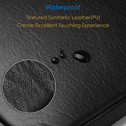 CCPK Laptop Sleeve Case for Apple New MacBook Air M5 15 inch A3448 2026 M4 A3241 2025 M3 A3114 2024 M2 A2941 2023 15.3 Inch Mac Book Pro TouchBar A1707 A1990 15.4-inch 2019 Bag Cover PU Leather Black - size: 15 inch New MacBook / 14" (Wide Bezel)