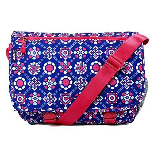J World New York Terry Messenger Bag for Women Girls School Kids - color: Trinket