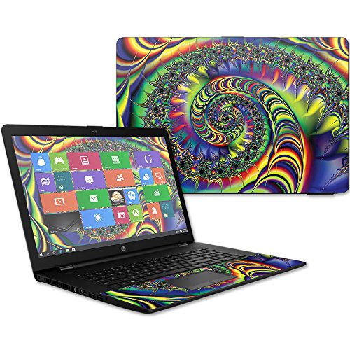 MightySkins Skin Compatible with HP 17t Laptop 17.3" (2017) - Acid | Protective, Durable, and Unique Vinyl Decal wrap Cover | Easy to Apply, Remove, and Change Styles | Made in The USA - color: Acid