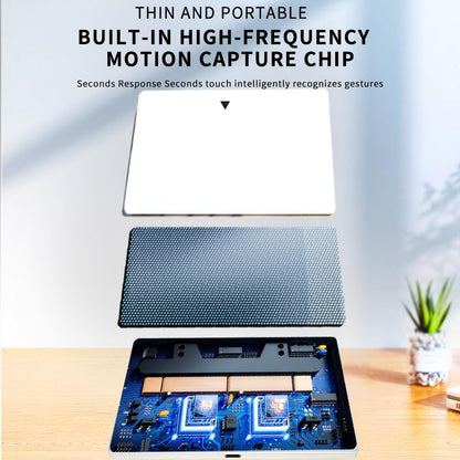 Wired touchpad supports multi gesture control, Aluminum alloy casing and glass panel Trackpad Mouse with Multi-Touch Navigation for Windows 10/11/Linux/fedora 43 Laptop PC Notebook Computer (silver) - color: silver