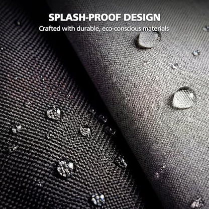 Micropack 360°Protective 14 Inch Laptop Sleeve with Handle, Water-Resistant Laptop Case with Front Pocket, Shock-Absorbing Computer Bag for MacBook Pro 14, MacBook Air, HP, Dell, Lenovo, Acer, Black
