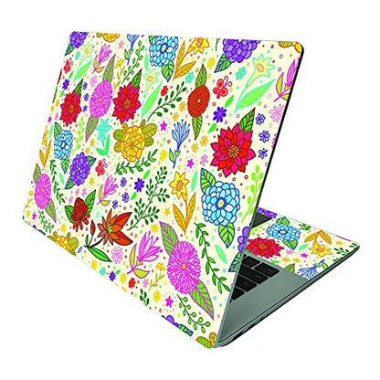 MightySkins Skin Compatible With Microsoft Surface Laptop 4 15” - Flower Garden | Protective, Durable, and Unique Vinyl Decal wrap cover | Easy To Apply, Remove, and Change Styles | Made in the USA - color: Flower Garden
