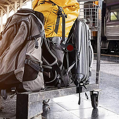 Lewis N. Clark Cable Luggage Lock | TSA Approved | Travel Or Bike Lock | Set Your Own Combination | 30-inch Retractable Steel Cable - color: Red