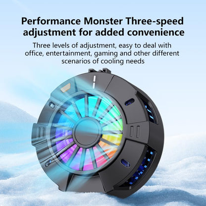 2-in-1 Magnetic & Clip-On Phone Cooler – Semiconductor-Powered Gaming Cell Phone Cooling Fan Radiator for iPhone/Android/iPad/Tablet – Ideal for Gaming, Video Calls, Live Broadcasting, and Vlog