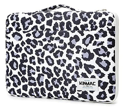 Kinmac 360 Protective Laptop Case Bag Sleeve with Handle for 12 inch-13.3 inch Laptops, Surface Pro, MacBook 13, MacBook Air 13" Retina, iPad Pro 12.9 (Leopard) - color: Leopard, size: 12 inch-13.3 inch