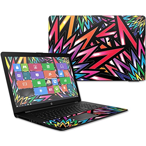 MightySkins Skin Compatible with HP 17t Laptop 17.3" (2017) - Color Bomb | Protective, Durable, and Unique Vinyl Decal wrap Cover | Easy to Apply, Remove, and Change Styles | Made in The USA - color: Color Bomb