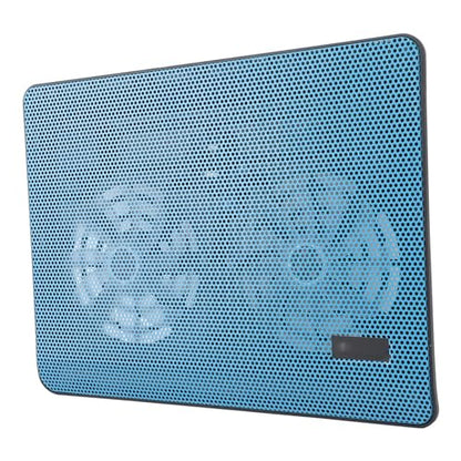 Drfeify Laptop Cooling Pad, Dual High Performance Fans 15dB Ultra Quiet, Ergonomic Adjustable Stand, with Noise Free Cooling, for Laptops Within 17 Inches