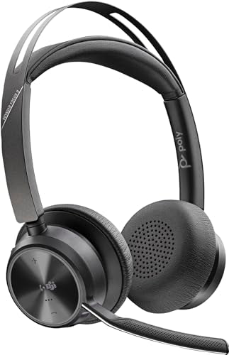 Poly Voyager Focus 2-M USB-C-C Headset USB-C/A Adapter (A4HT0AA)