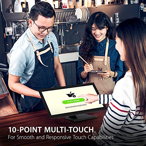 ViewSonic TD2760 27 Inch 1080p 10-Point Multi Touch Screen Monitor with Advanced Ergonomics RS232 HDMI and DisplayPort - style: 27-Inch