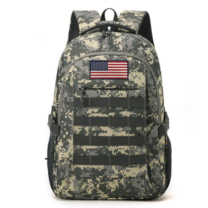 18 Inch Digital Camo Teen School Bookbag, 35L Water Resistant Large Capacity Backpack with Luggage Strap, Daypack for Boys Girls School Daily Travel, Digital Camouflage - color: Camo Backpack Single Pack-1