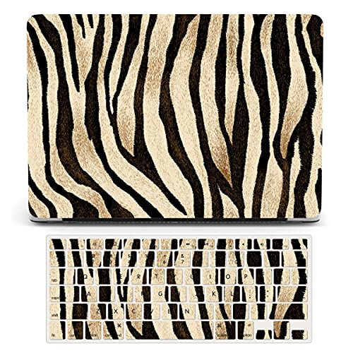 Protective Case Compatible with MacBook Pro 13 inch with CD-ROM Model: A1278(Old Version 2012/2011/2010/2009/2008), Plastic Hard Shell Case Cover & Keyboard Cover Skin - Leopard Pattern - color: Leopard Pattern, size: A1278(Pro 13 w/CD-ROM 2008-2012)