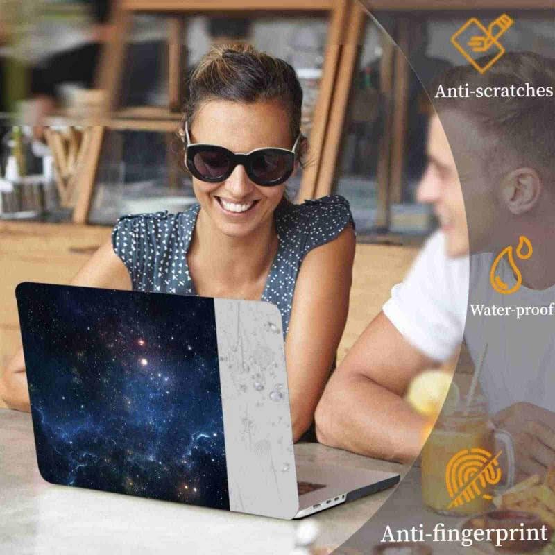 Compatible with MacBook Pro 14 inch Pro/Max Case 2025-2021 M5/M4/M3/M2/M1 Models A3434 A3185 A3401 A3112 A2918 A2992 A2779 A2442, Plastic Laptop Shell & Keyboard Cover, Blue Polar Star - color: Blue Polar Star, size: Pro 14.2" (2026-2021)M5/M4/M3/M2/M1