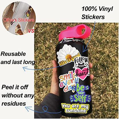 DETICKERS Vehicle Stickers for Kids Boys Water Bottle 50 PCS Waterproof Vinyl Gifts for Teen Boys Stickers - style: Vehicle