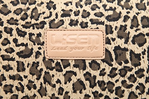 BSLVWG 10 Inch Laptop Sleeve Multi-Color & Size Choices Case/Water-Resistant Neoprene Notebook Computer Pocket Tablet Briefcase Carrying Bag/Pouch Skin Cover - color: Brown Leopard, size: 10 inch