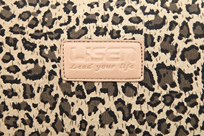 BSLVWG 10 Inch Laptop Sleeve Multi-Color & Size Choices Case/Water-Resistant Neoprene Notebook Computer Pocket Tablet Briefcase Carrying Bag/Pouch Skin Cover - color: Brown Leopard, size: 10 inch