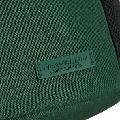 Travelon Anti-Theft Metro Backpack with RFID blocking pouch - color: Forest Heather
